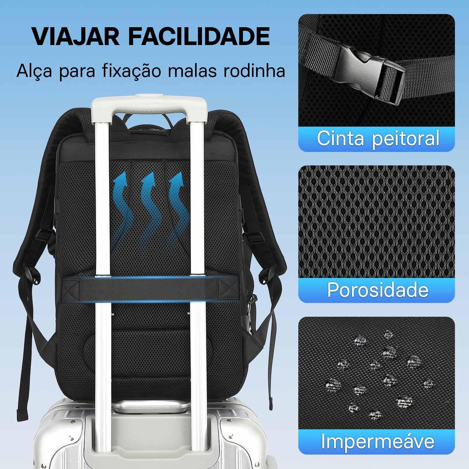 Mochila de Viagem Expansivel Masculina Feminina, Mochila Para Notebook Executiva Impermeável Reforçada Cabo USB,Mochilas Trabalho Escola Viagens Presente em promoção! Veja a oferta e mais achadinhos de Bolsas 7 Hoje é o melhor dia para comprar Mochila de Viagem Expansivel Masculina Feminina, Mochila Para Notebook Executiva Impermeável Reforçada Cabo USB,Mochilas Trabalho Escola Viagens Presente com aquele preço maroto! Promoção! Aproveite a oferta! 7