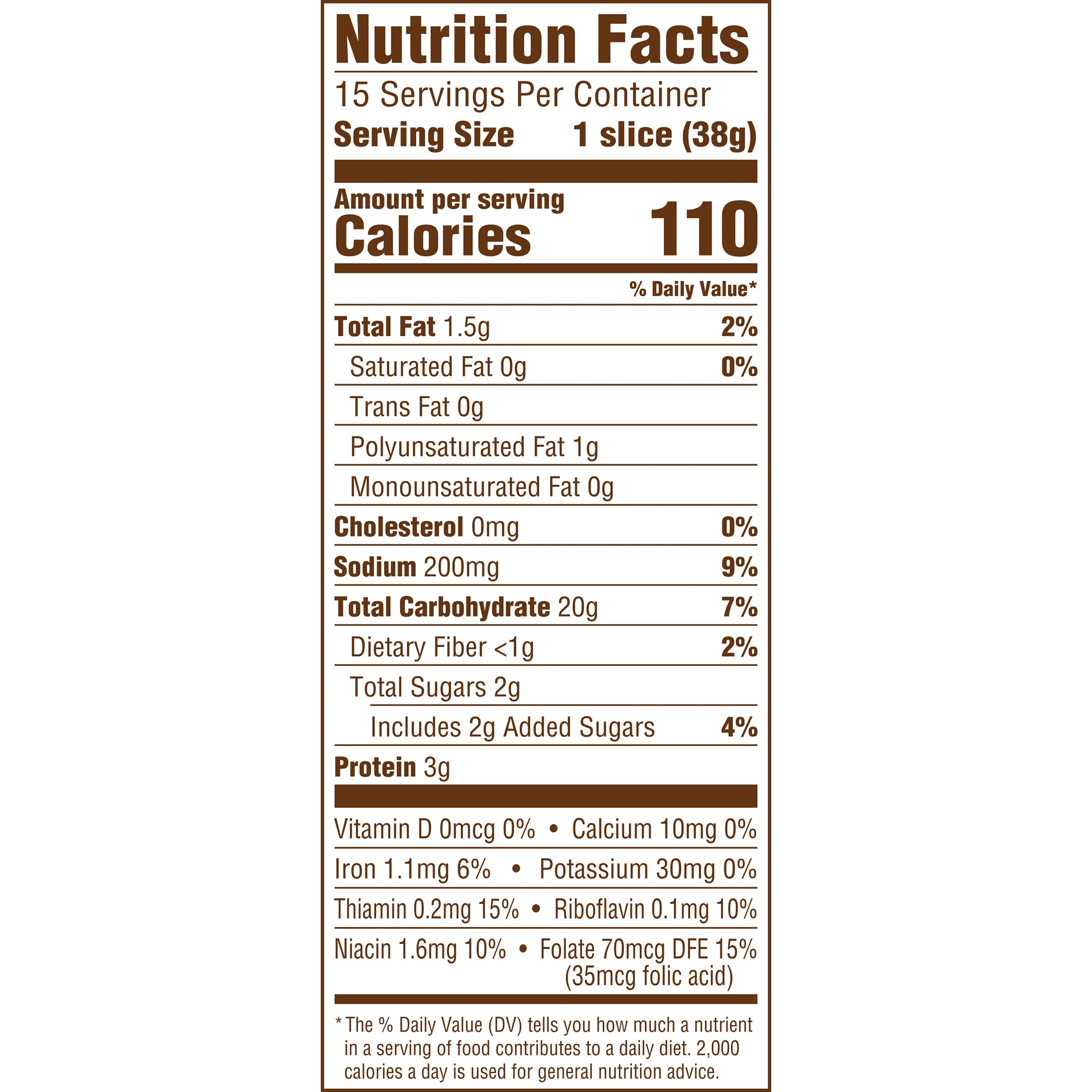 Sara Lee Artesano Original Artisan Bread 20 Oz Loaf of White Bread Without Artificial Preservatives — view 2