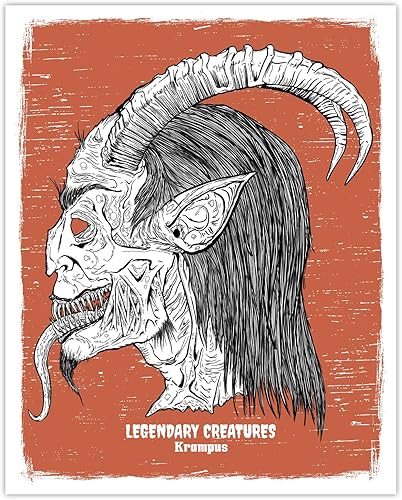 Krampus - Legendary Creatures Art - 8x10