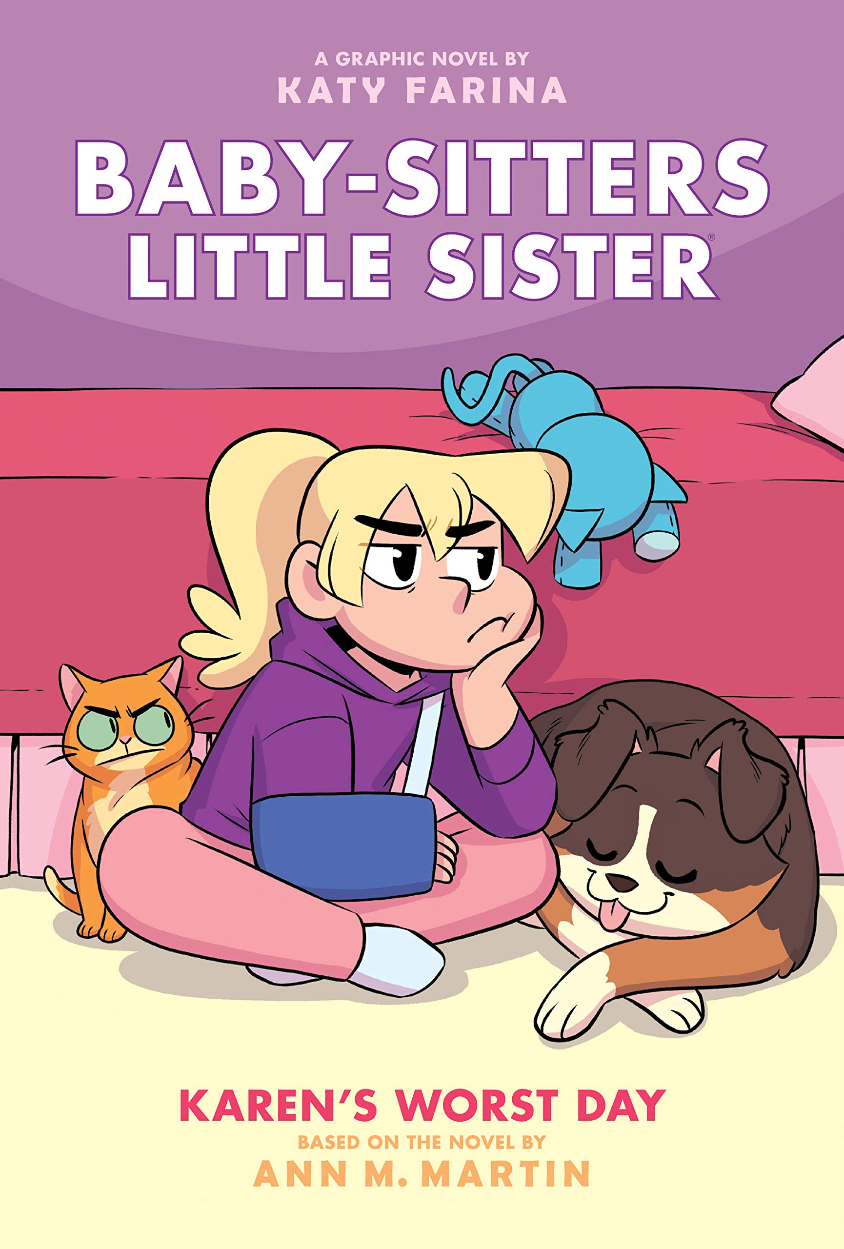 Karen's Worst Day: A Graphic Novel (Baby-Sitters Little Sister #3) (3) (Baby-Sitters Little Sister Graphix)