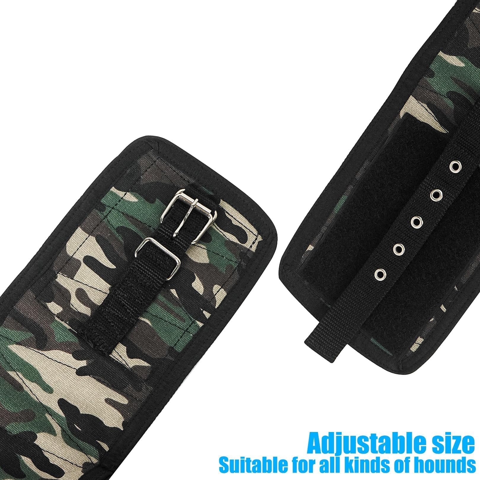 Aoneky Armadura profesional para perros de caza, chaleco de seguridad para perros de caza, chaleco de arnés para perro, chaqueta protectora para perros de sabueso (M)