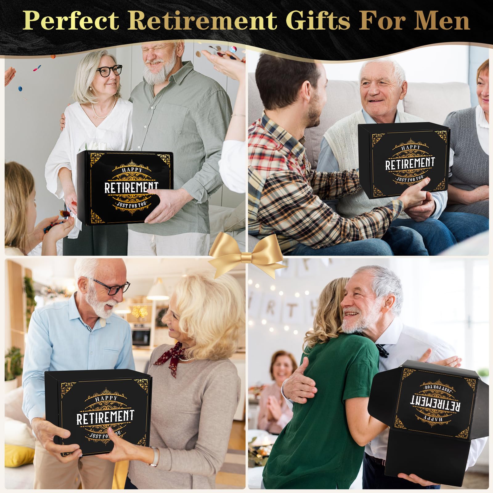 8 Pcs Retirement Gifts for Men 2026, The Legend has Retired Gift Ideas for Man Includes 11Oz Mug Cup Baseball Cap Socks Plaque Dice Keychain, Happy Retirement Gifts for Dad, Coworker, Boss, Teachers