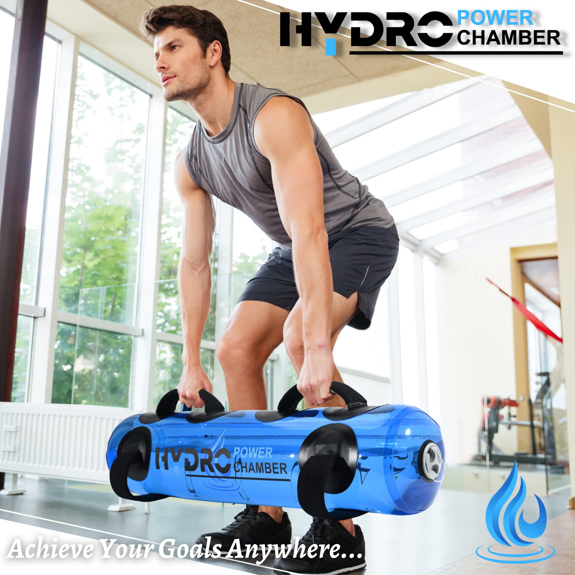 Buy HYDRO POWER CHAMBER Aqua Bag Fitness Sandbag with Water