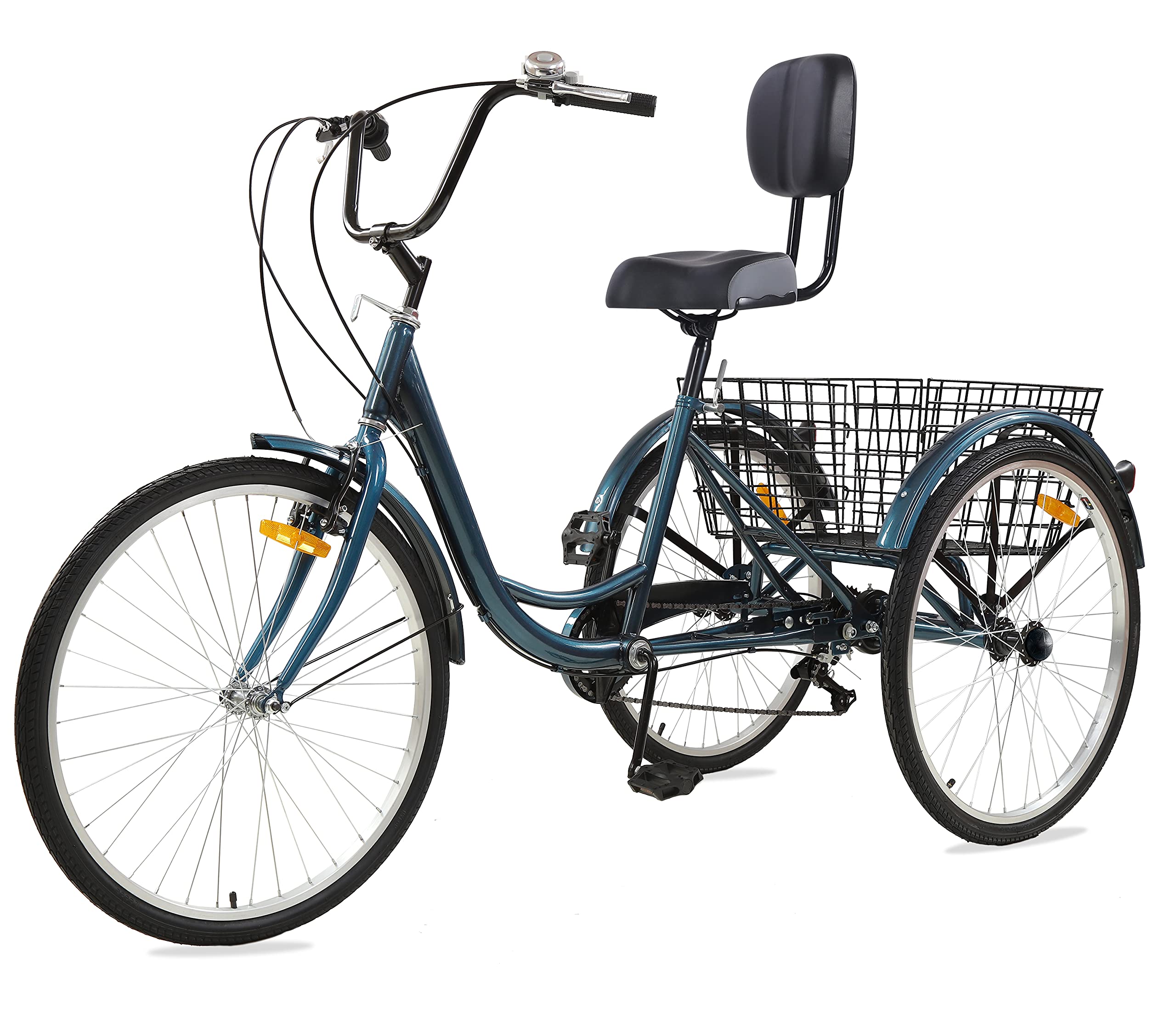 Buy Sibosen Upgraded Adult Tricycle, Three Wheel Cruiser Bike 20Inch