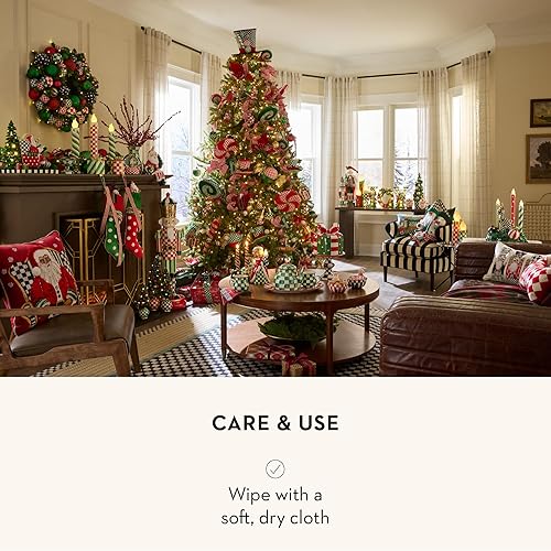 Miniatura 29 de MACKENZIE-CHILDS Figura decorativa de cascanueces, cascanueces de madera decoración del hogar de Navidad, Highland