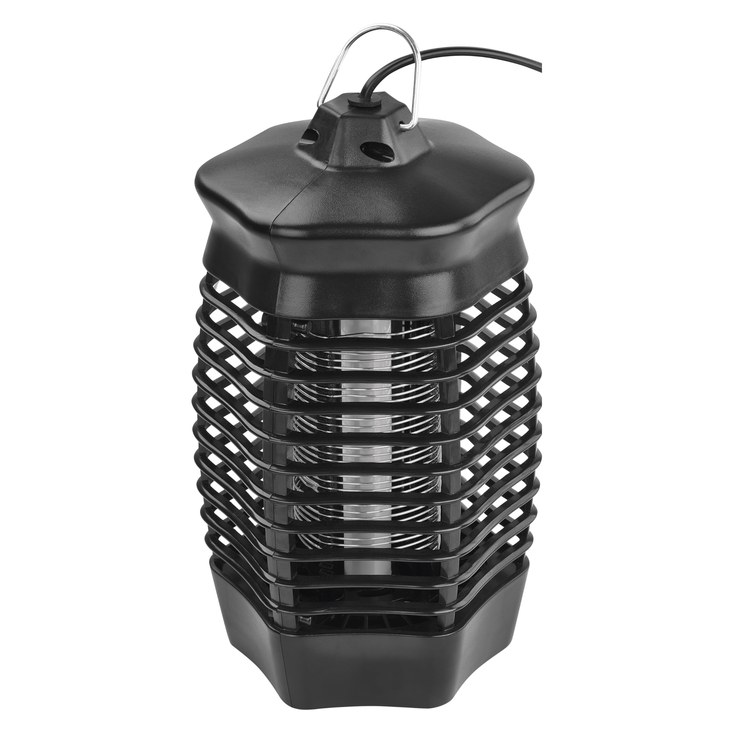 EMOS Lampa owadobójcza z rurą LED 3,3 W UV-A, przewód zasilający o długości 1,2 m (230 V), lampa UV do postawienia lub zawieszenia, elektryczna pułapka na muchy, nadaje się do wnętrz i na taras