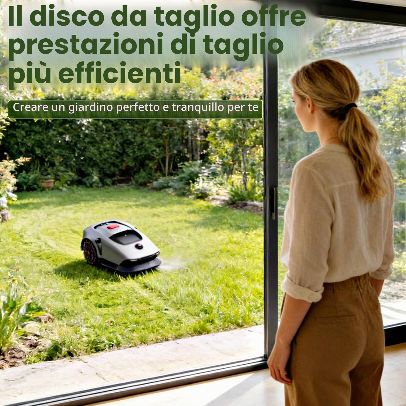Disco di Taglio + 30 Lame, Compatibile con DREAME A1 A1 PRO A2 | compatibile con MOVA 600 600 KIT 1000 piastra con lame