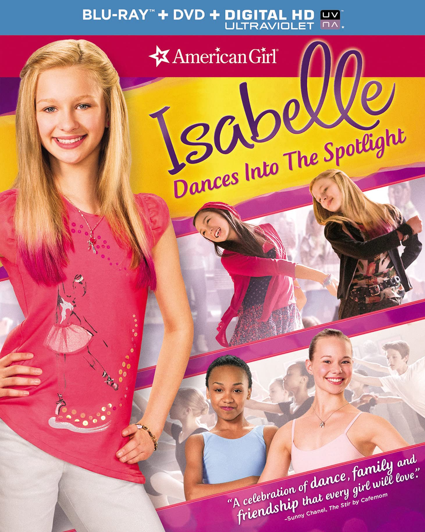 American Girl: Isabelle Dances Into the Spotlight [Blu-ray] Pitt, Erin; Davidson, Grace; Walton, Genneya; Nekoda, Devyn; Simons, Jake; Harrington, Rex; Howard, Tanya; Fathers, Daniel; Murphy-Dyson, Sarah and Marcello, Vince