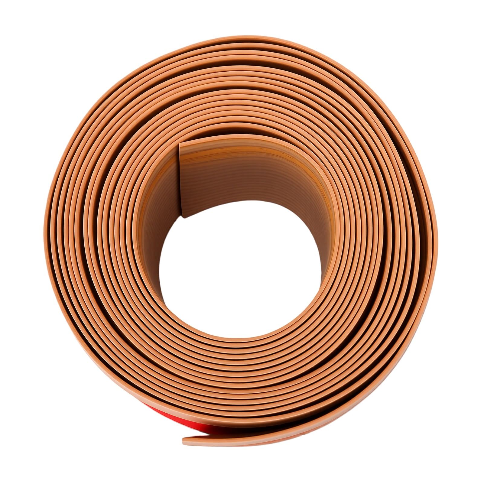Zunate Samoprzylepna Listwa Przypodłogowa 10cm X 6m Elastyczna Listwa Przypodłogowa ścienna z PVC Kształtująca Wykończeniowa do Kuchni łazienka Mieszkania