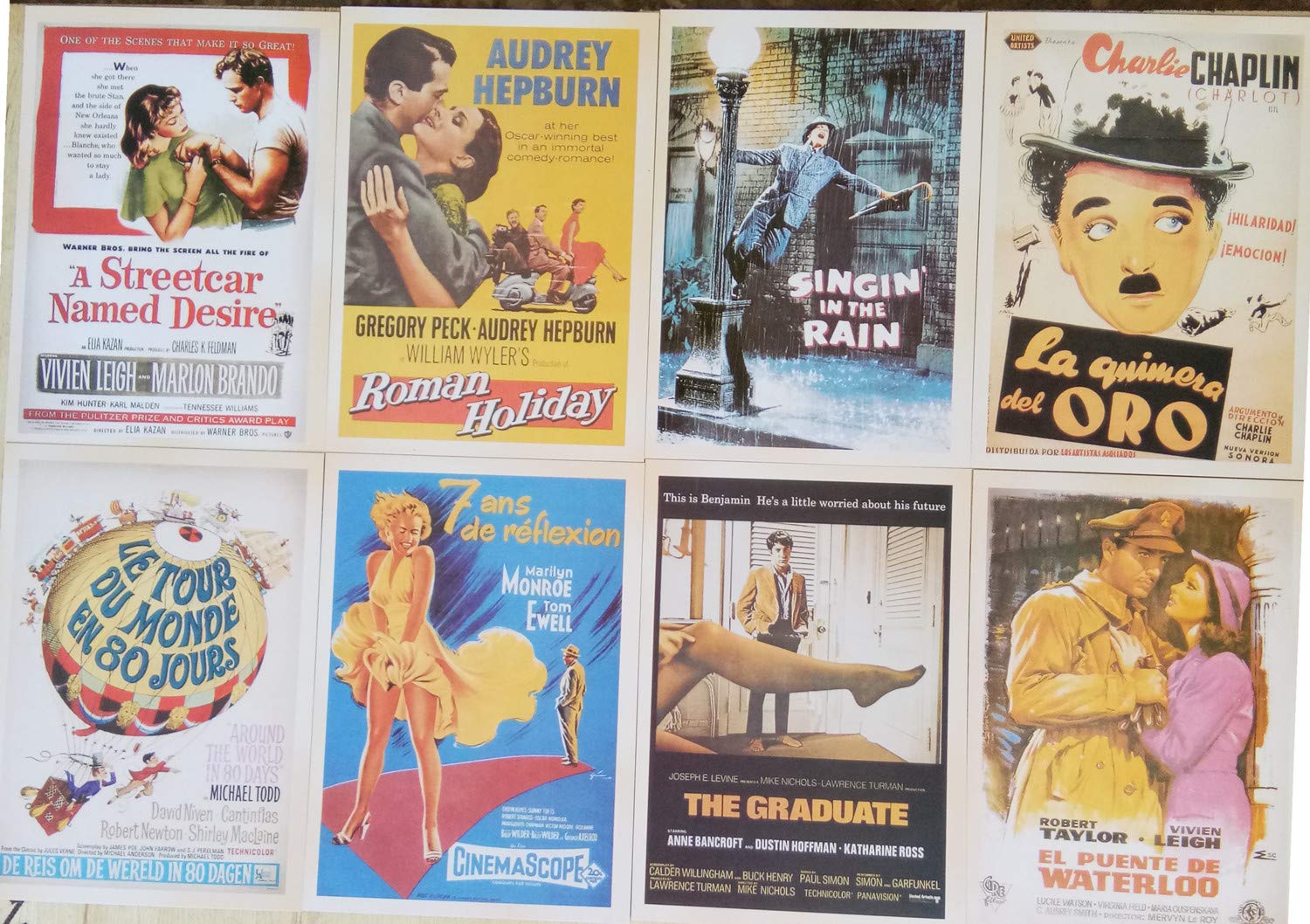 Set Di 20 Cartoline Da Viaggio Vintage/retrò - Carta Spessa 350 G/m², Perfette Per Scrivere E Decorare