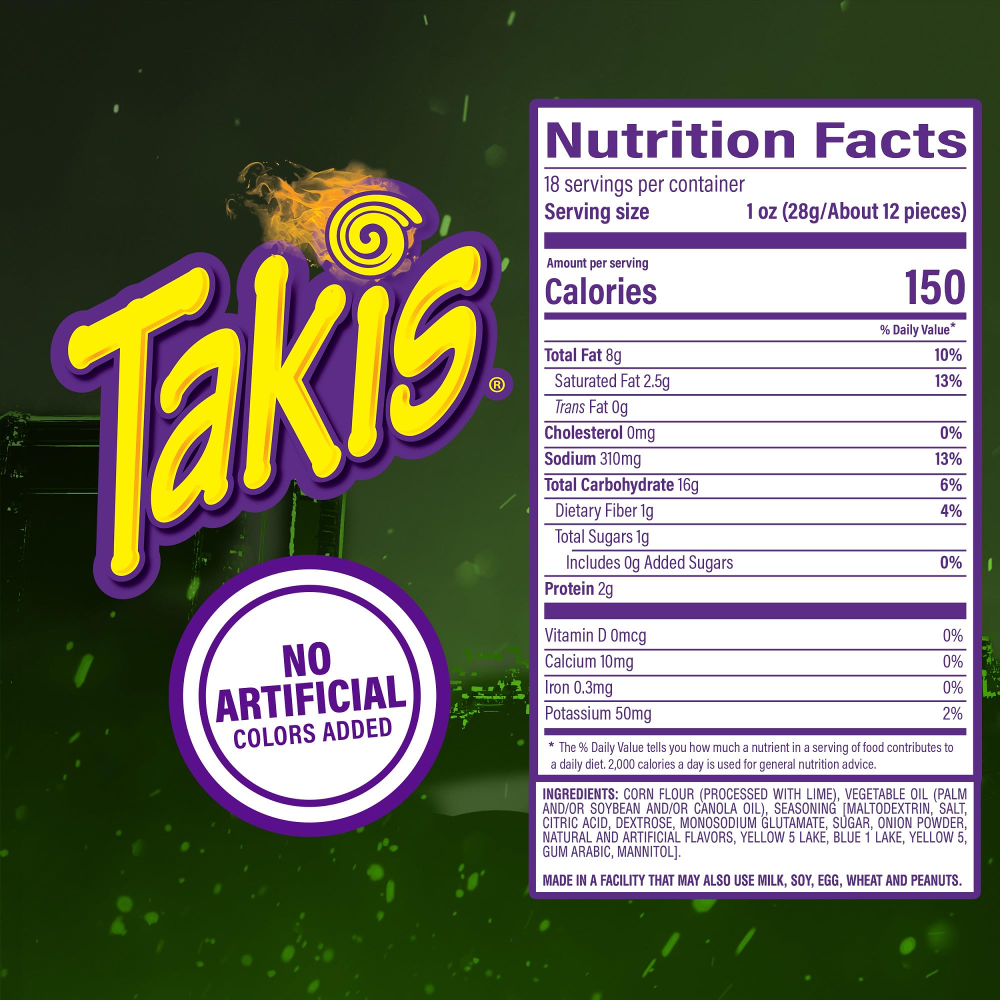 DERRIÈRE LE MIROIR Takis Amazon.com: Takis Zombie Rolled Tortilla Chips Multipack, 18 Count