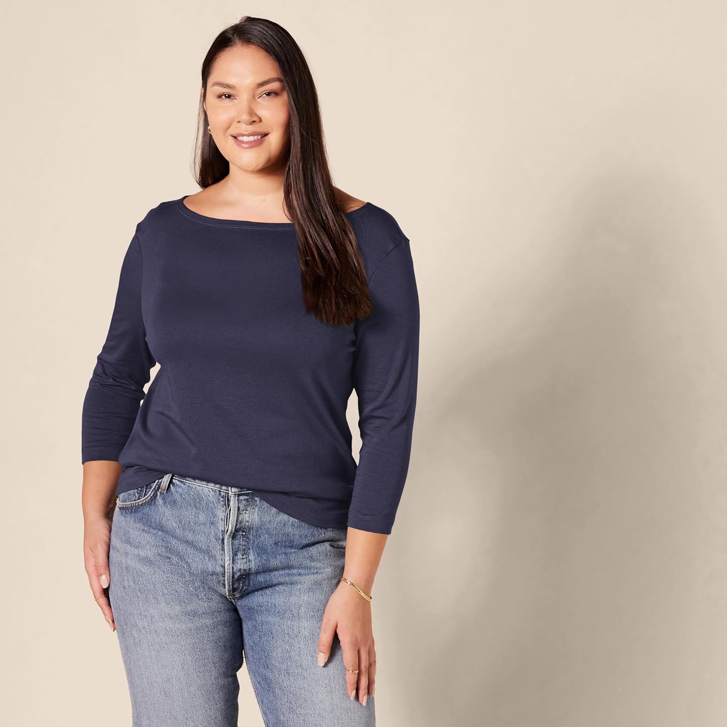 Amazon Essentials Women's Slim-Fit 3/4 Sleeve - Image 7