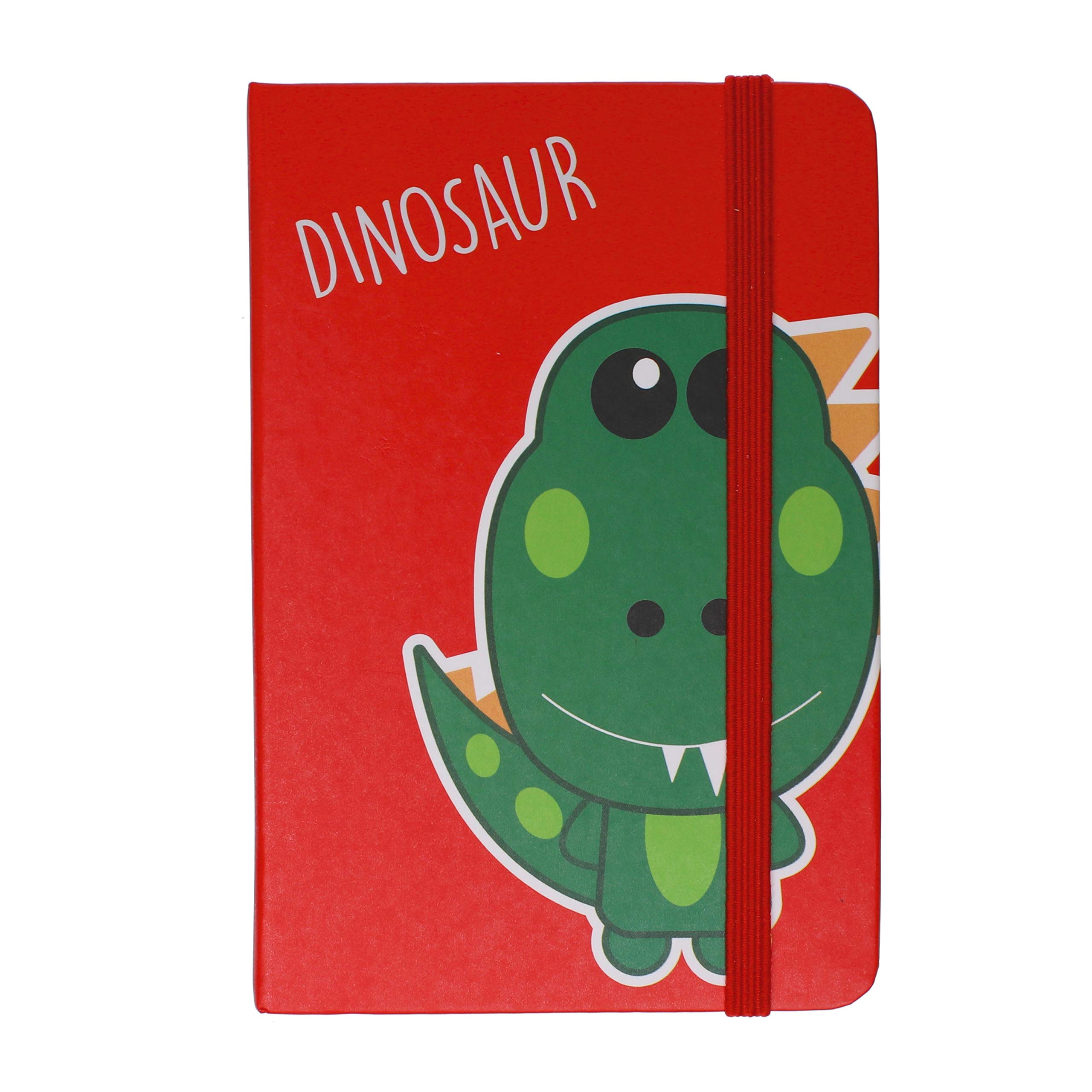 Cute Dinosaur A6 Hardback Ruled Pocket Notebook