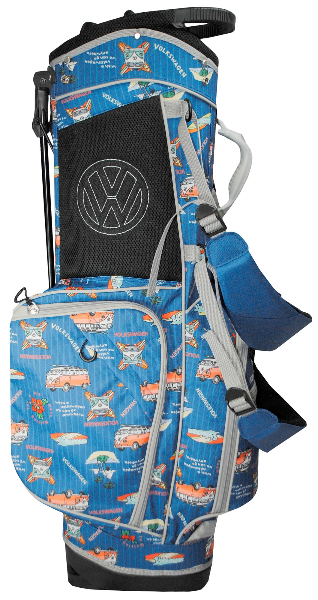 LEZAX VWCB-5402 Volkswagen 9.5 Type Stand Caddy Bag, Blue