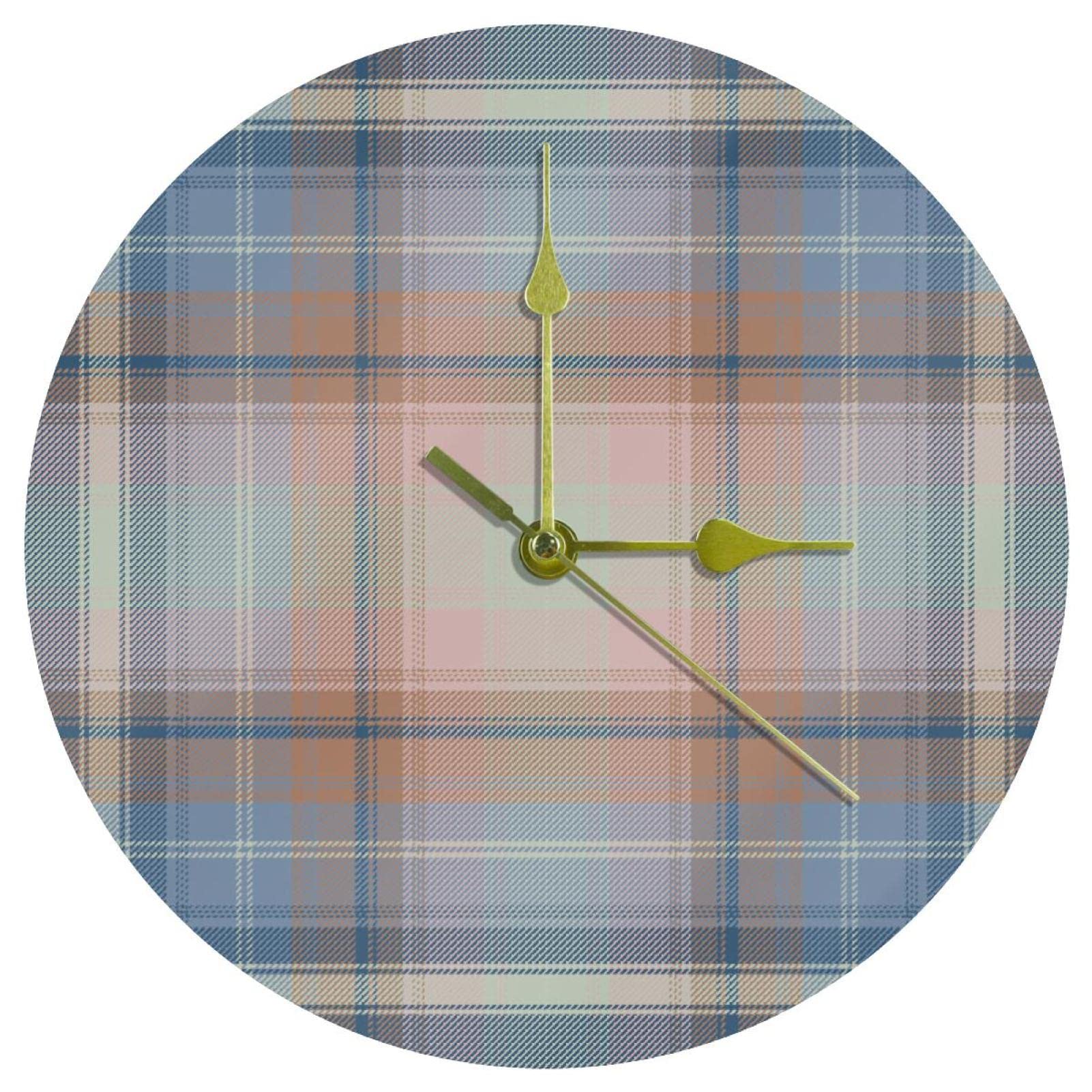 Horloge murale ronde en acrylique de 24 cm pour retrouver le sommeil