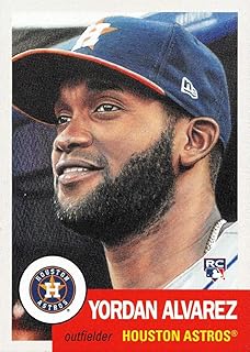 2020 Topps Living Set Baseball #289 Yordan Alvarez Rookie Card Houston Astros - Only 6,510 made!