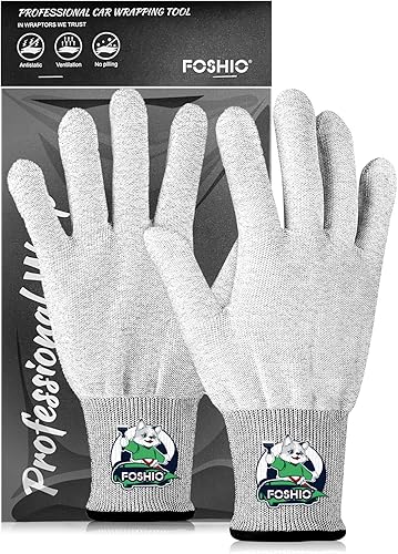 FOSHIO Guantes de trabajo de seguridad antiestáticos