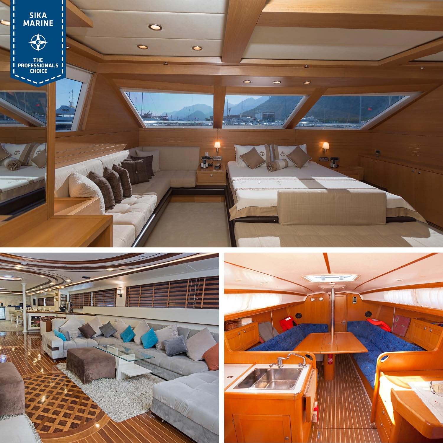 SIKA - Sellador y adhesivo marino - Sikaflex 291i - Blanco -Sellador de poliuretano multiusos usado para aplicaciones marinas - Interior - Se puede pintar - 300ml