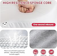 Vista 6 de Rootling Almohada de Alimentación para Bebé, Almohada de Alimentación Anti-Desbordamiento para Reducir las Regurgitaciones, Almohada de Lactancia