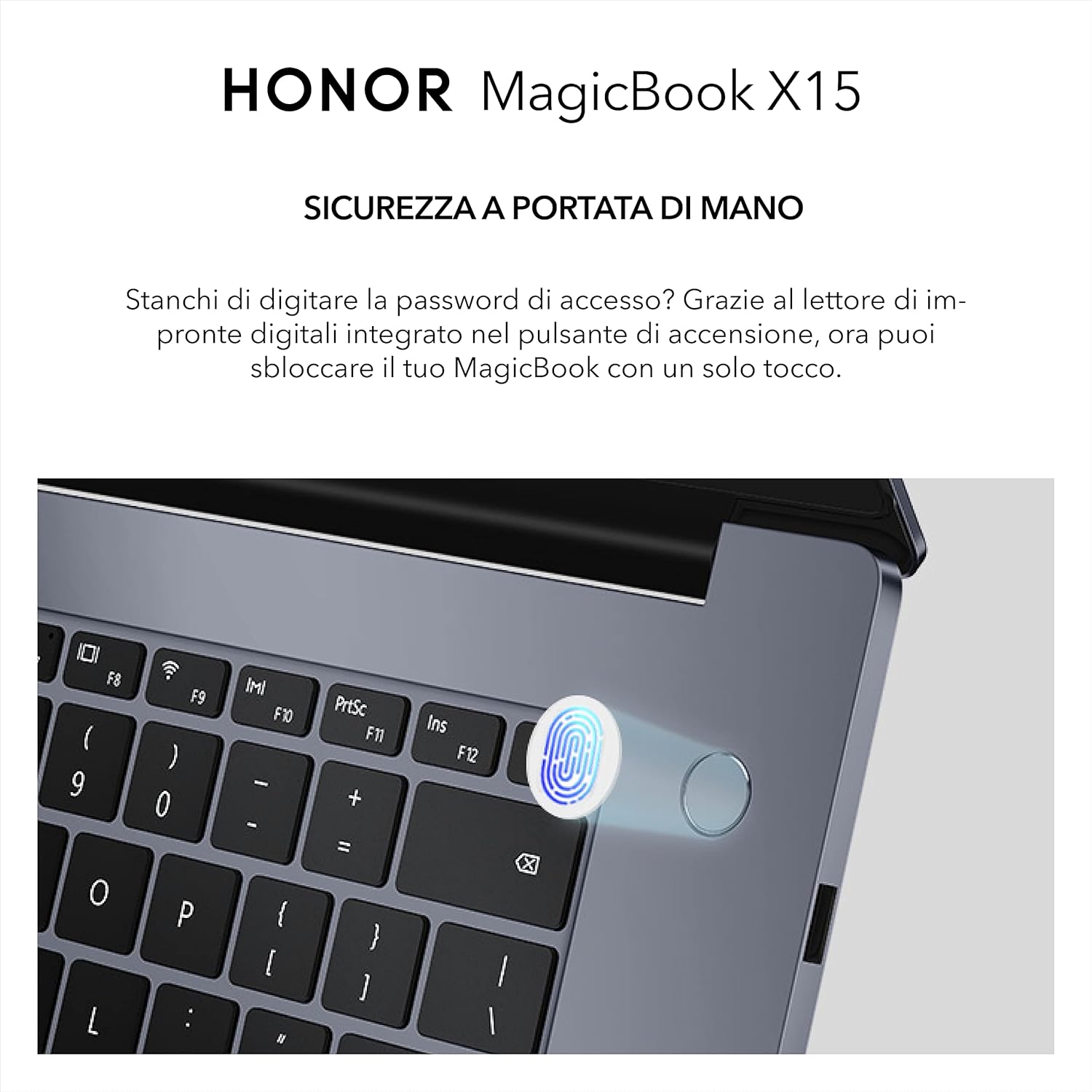 HONOR Magicbook X15 Laptop,15.6 Pollici Full View 1080P FHD PC Portatile, Intel Core i3-10110U, 8 GB di RAM, SSD da 256 GB , Windows 10 Home, Layout Italiano HONOR Magicbook X15 Laptop,15.6 Pollici Full View 1080P FHD PC Portatile, Intel Core i3-10110U, 8 GB di RAM, SSD da 256 GB , Windows 10 Home, Layout Italiano