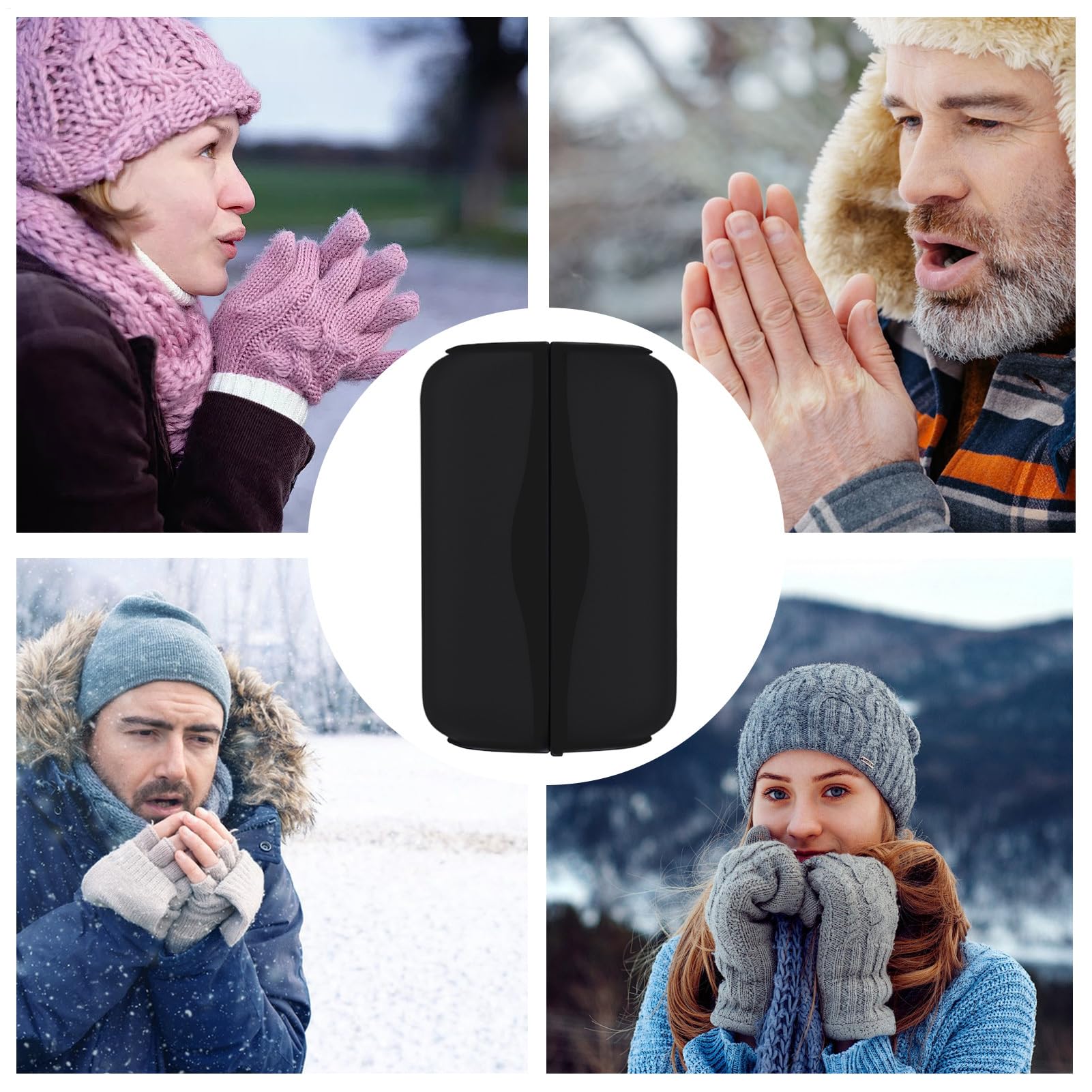 Chauffe-Mains Électriques Rechargeables Dispositif de Chauffage avec
