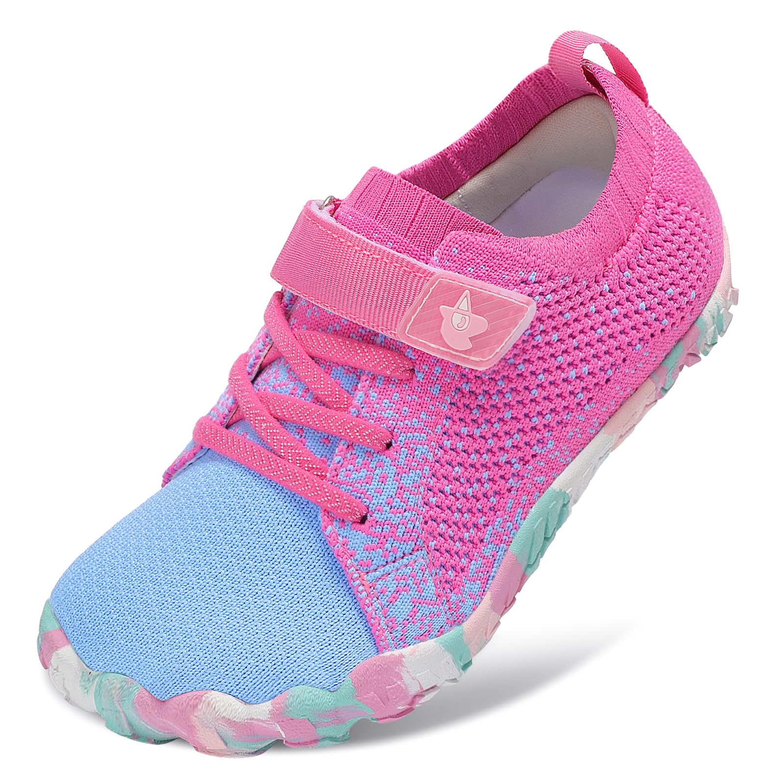 LeIsfIt Kids Barefoot Shoes Boys Girls Wide Toe Box Zero Drop Sneakers