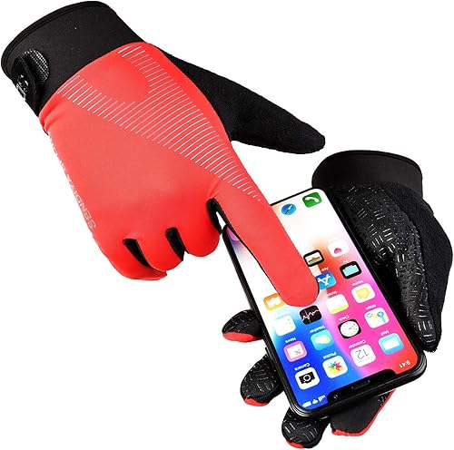 Miniatura 2 de YHT Guantes de entrenamiento, protección completa de la palma y agarre extra, guantes de esgrima de pesca para gimnasio para levantamiento de pesas,