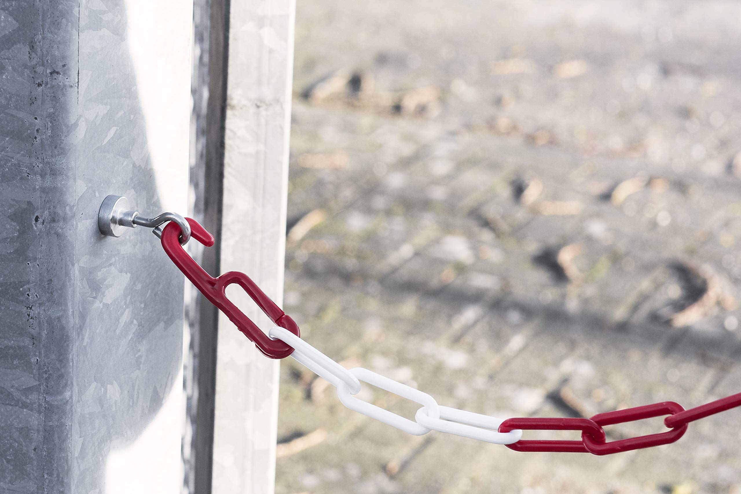Connex Magnes neodymowy – z nakrętkami – Ø 20 x 7 mm – 1 szt. – bardzo silny magnes – 11 kg przyczepności, do użytku domowego, warsztatów i samochodów, magnes mocy z oczkiem magnetycznym/DY7100016