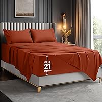 Vista 9 de Utopia Bedding - Juego de sábanas de bolsillo profundo para cama individual – Se adapta a colchones de hasta 21 pulgadas – Refrescantes, suaves