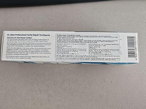 Vista 9 de Pasta de dientes para reparación de caries para adultos, pasta de dientes de hidroxiapatita inversa de caries, relleno de cavidad