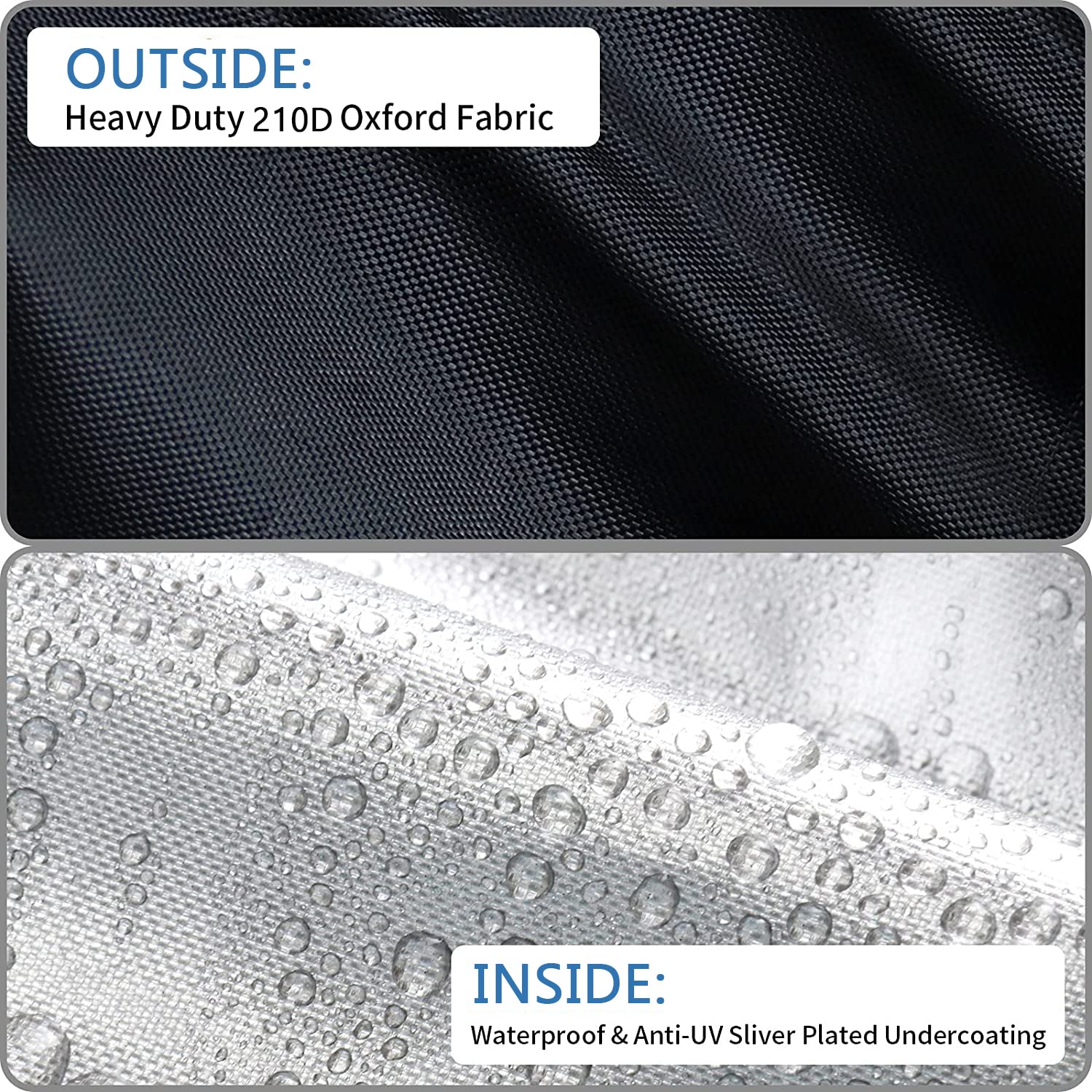 Copertura per piastra vibrante Lifepro, copertura per piastra vibrante antipolvere, coulisse regolabile, resistente ai raggi UV e all'acqua, leggera, nera, 73,3 cm di lunghezza x 68 cm di