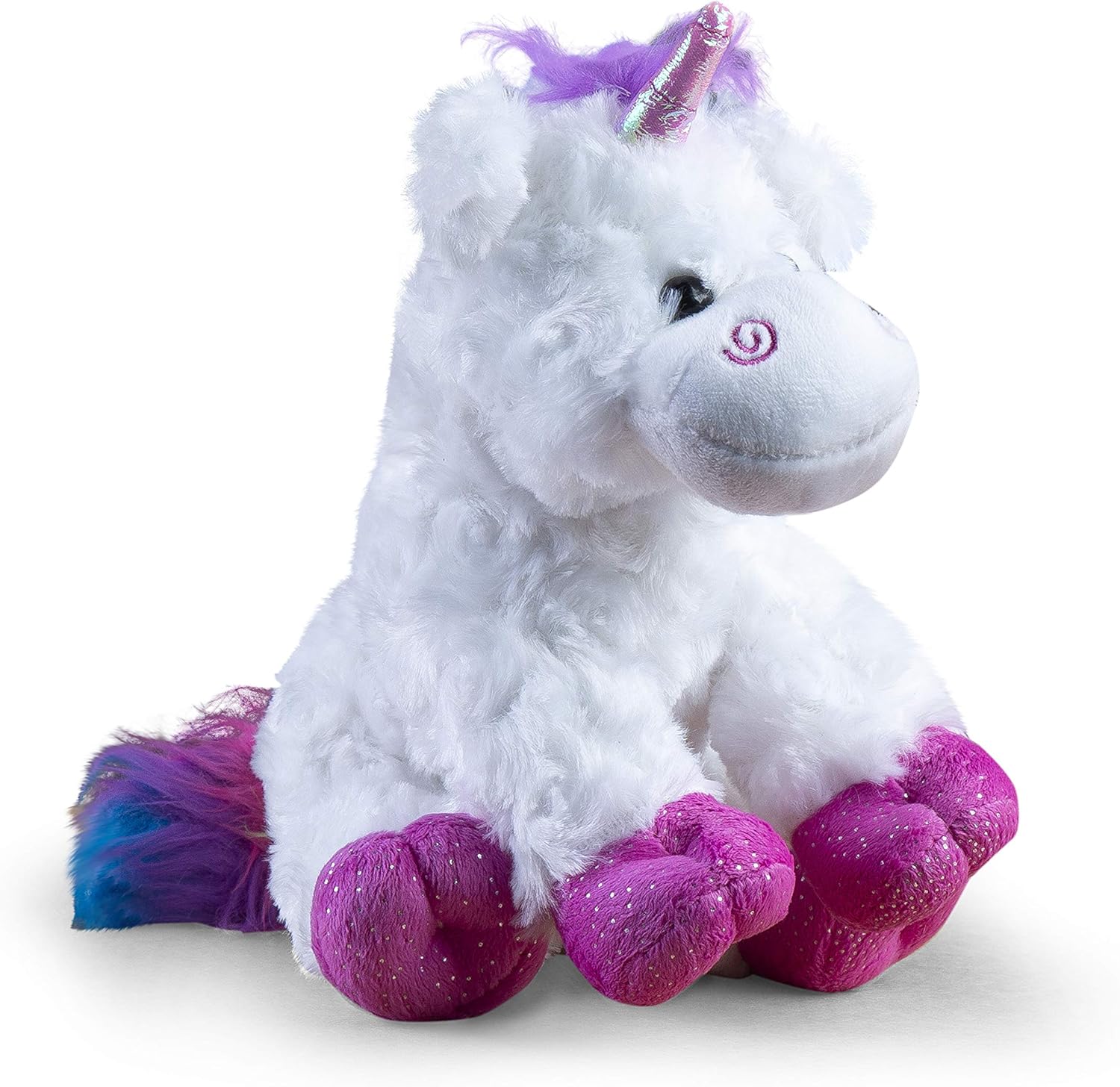 Unicorn Stuffed Animal, Plush Unicorn, Rainbow Horse, Pink Pony, Fluffy Soft Cute Toys, Perfect Toy for Kids, Girls and Boys, 10 inch Size - Image 5