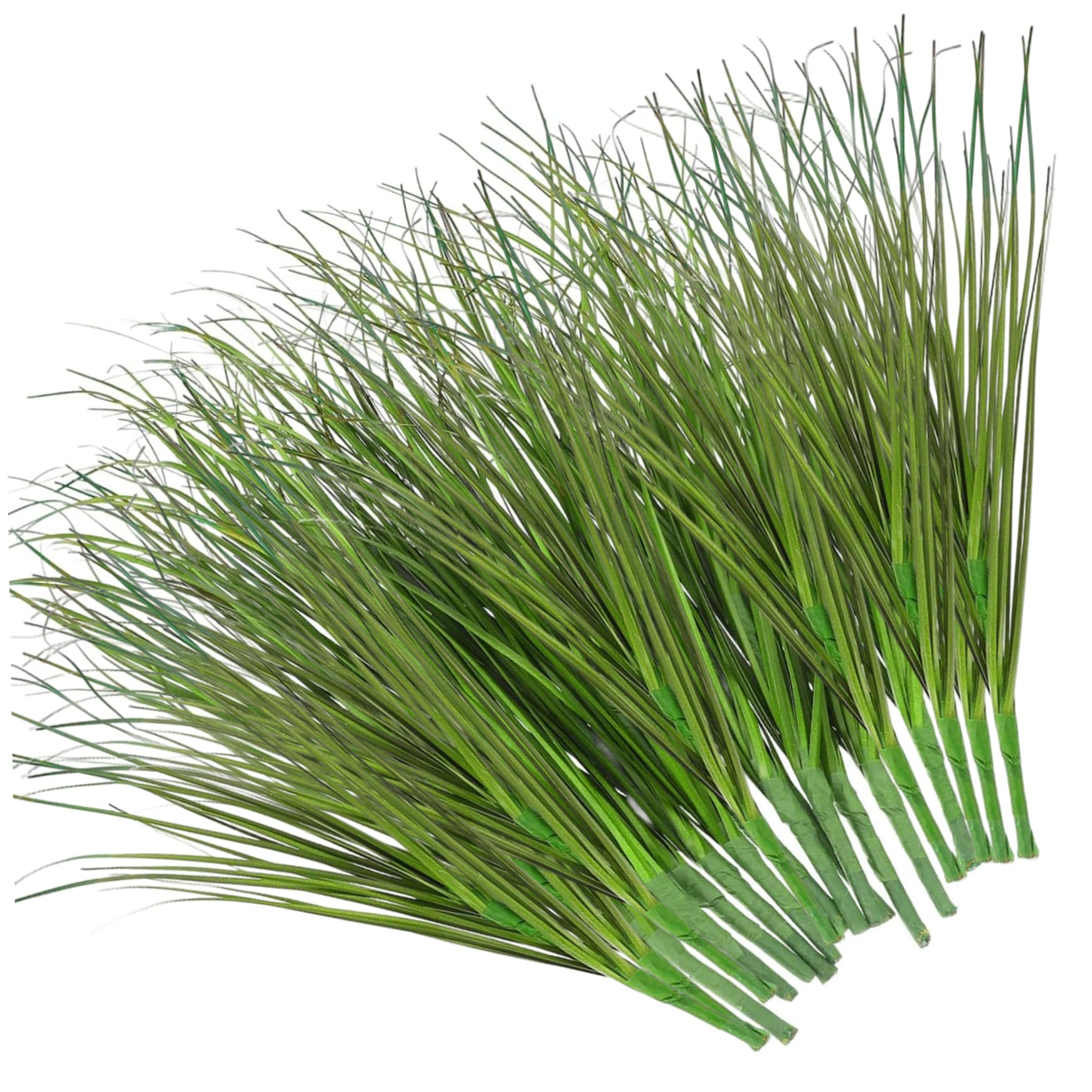 Ginwrek Artificial Grass 20Pcs Artificial Tall Grass, 35cm Faux for Vase Fillers, Realistic Indoor Greenery Decor for Home, Wedding, Centerpieces