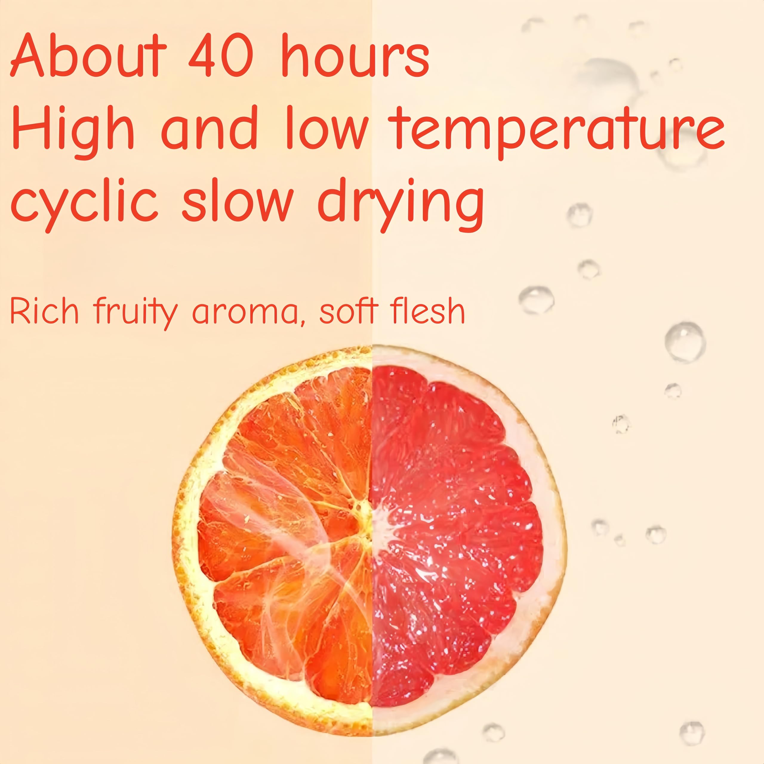Drink Botanicals Blood Orange Slices - 85g/3oz Pure Dehydrated Citrus Wheels in Reusable Jar, No Added Sugar & Wheat-Free Garnish for Cocktails, Baking, Wreaths & Tea Infusions