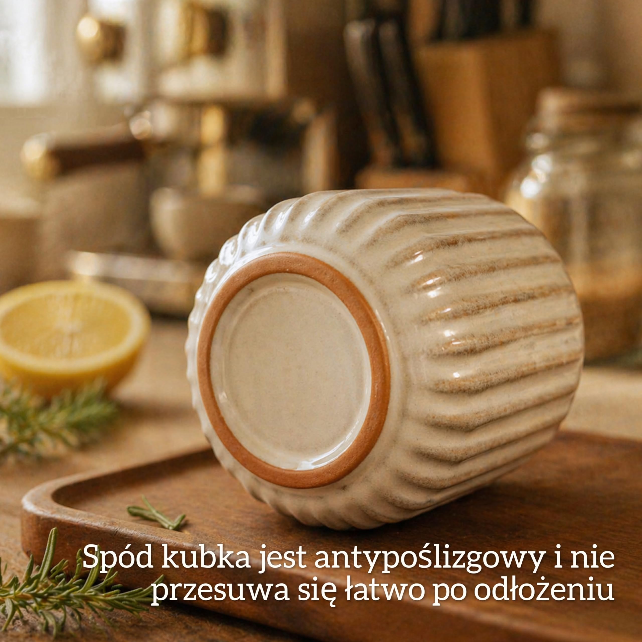 Filiżanki do kawy, zestaw 4 sztuk, 180 ml, bez uchwytu z wysokiej jakości kamionki, szare, 100% ręczne wykonanie z glazurą zmieniającą się w piecu, pomysł na prezent premium, nadają się