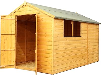 mini wooden store small outside storage unit with shiplap