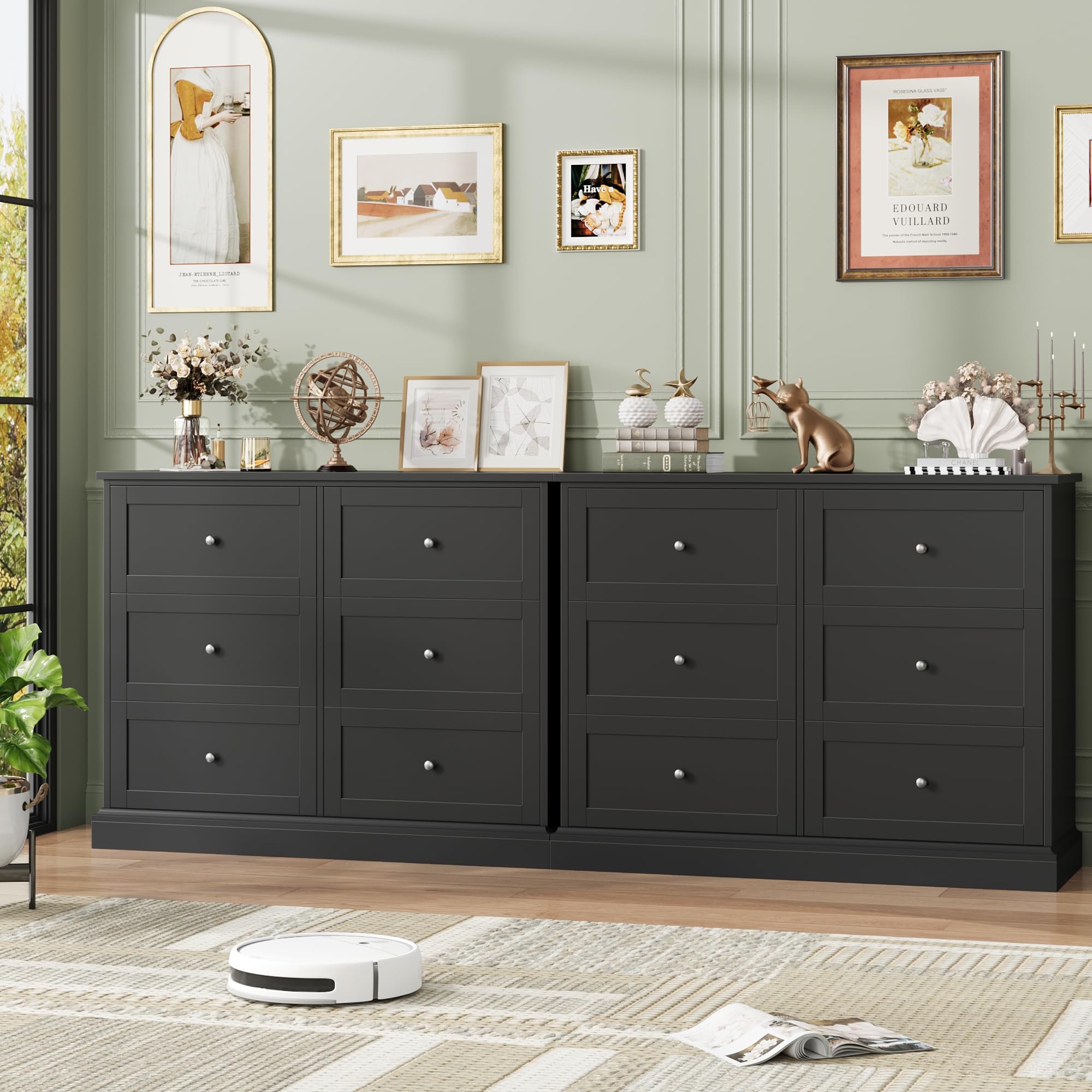 princess polly baby blue dress Trendy Fluted Dresser IKEA MALM Hack - Before and After photos main image 1
