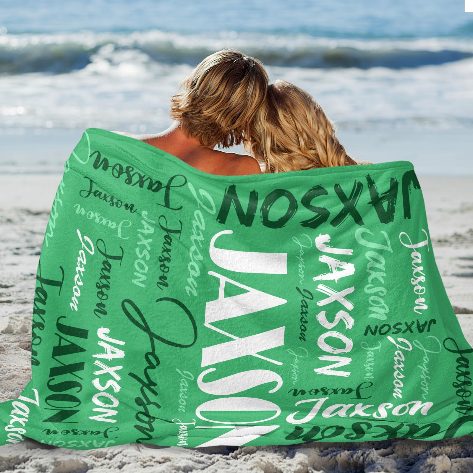 Dr.TOUGH Personalized Blanket – Custom Name Blanket For Kids & Adults, Flannel Throw Gift - View #9