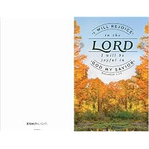 SALT & LIGHT Habakkuk 318 Joyful in God My Savior Church Bulletins, 100 count