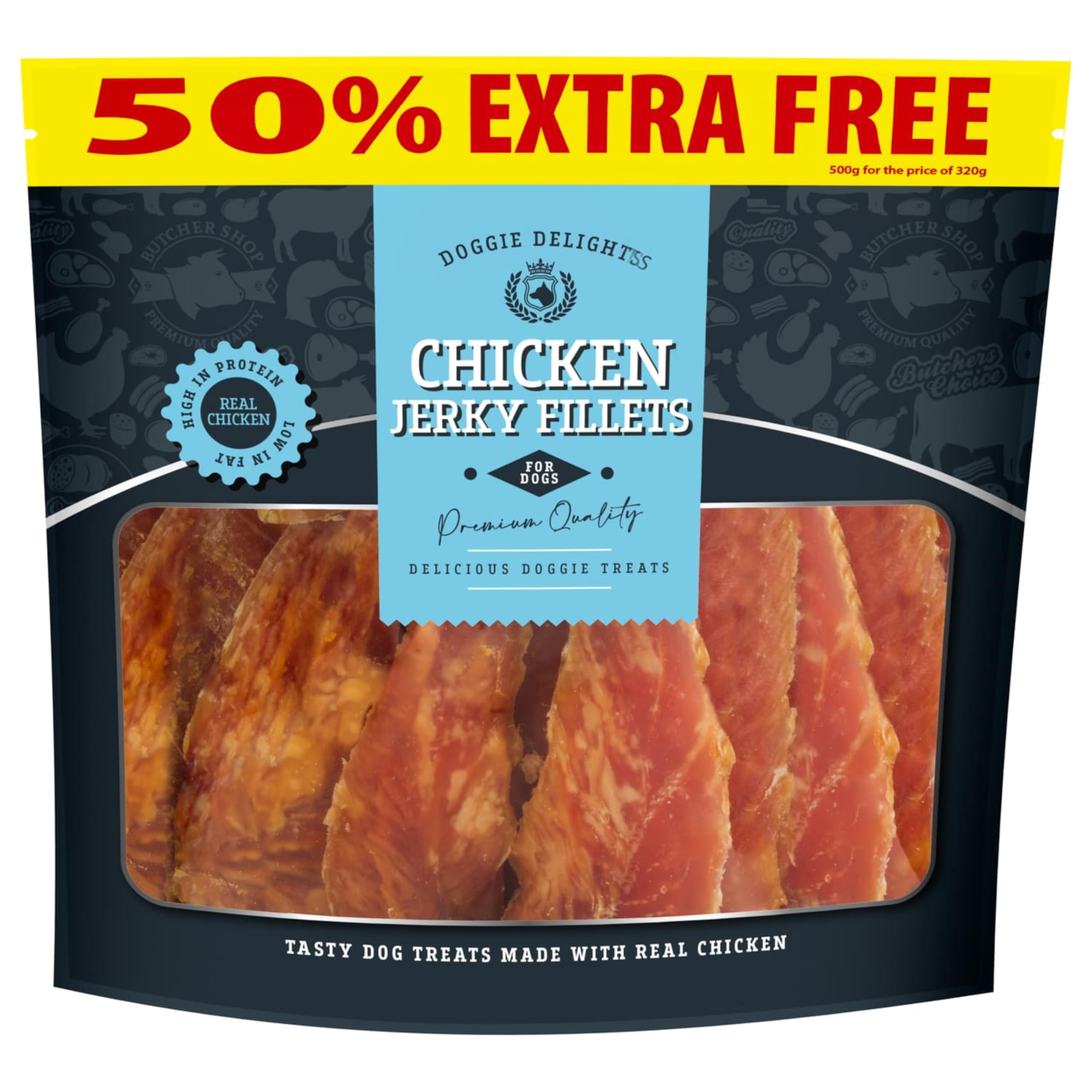 Doggie Delights Mixed Dog Treats – Grain-Free, High Protein, No Artificial Additives