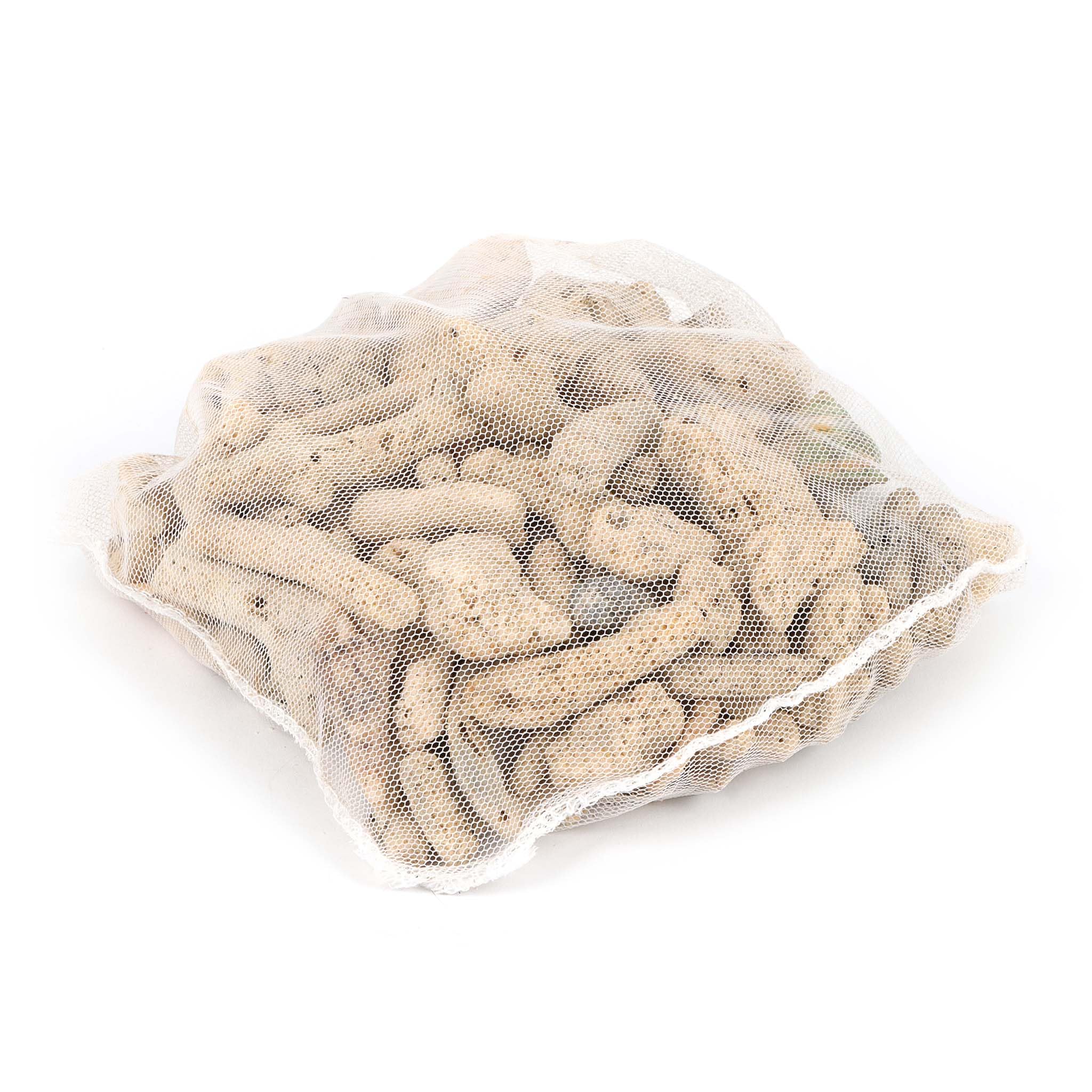 SunSun Sable corallien très Grossier – 0,5 kg – pour Colonisation de bactéries nitrifiantes, Régulation de dureté – Filtre bassins, étangs, Aquariums