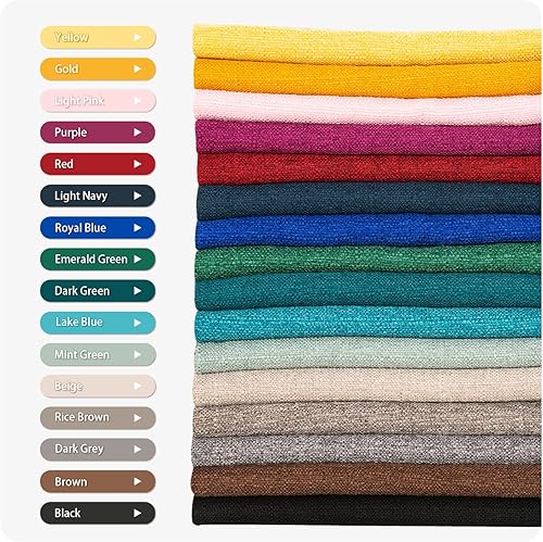 Miniatura 6 de Balcony & Falcon - Mantel rectangular de peso pesado clásico, lavable, antiarrugas y resistente al agua