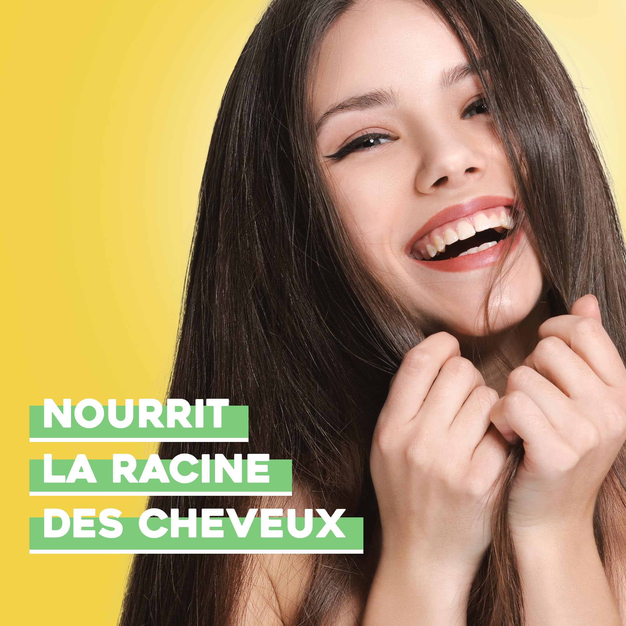 OGX | Masque pour les cheveux lissant à la kératine brésilienne (pot de 300 ml) – Masque capillaire pour régénérer les cheveux et faciliter le coiffage – Masque pour des cheveux brillants et doux