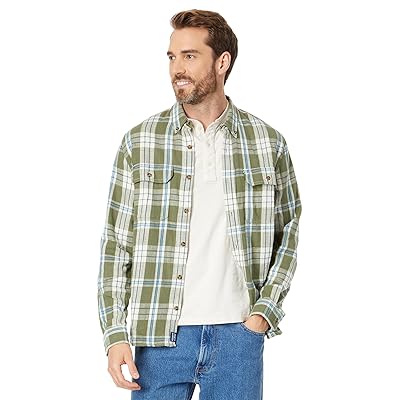 L.L.Bean 1912 Field Flannel Shirt Slightly Fitted Plaid Men