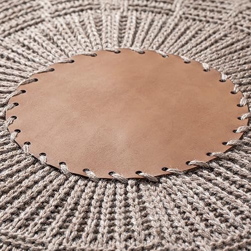 Miniatura 6 de English Home Reposapiés otomano, decoración de habitación, decoración del hogar, decoración de dormitorio, ideal para sala de estar, cómodo puf,