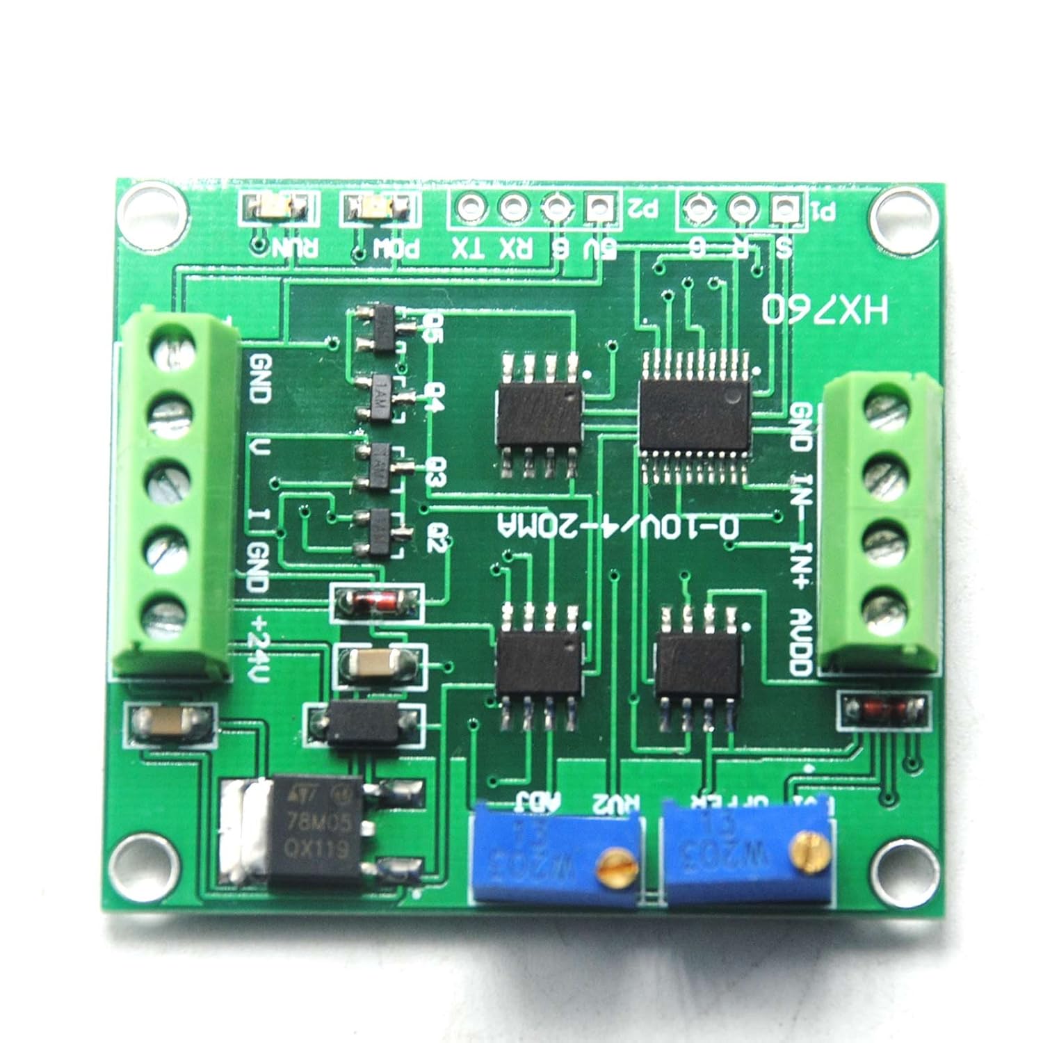 Weight Sensor Load Cell Amplifier 4-20ma 0-10v Load Cell 0-10v Weight ...