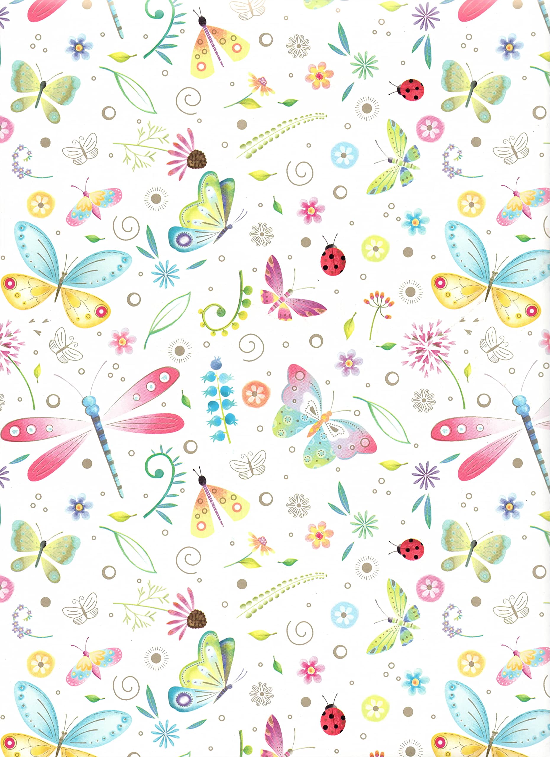 ARKRAFT Geschenkpapier Set 3 Blatt XXL 90 x 65 cm Kunststofffreie Verpackung Papier FSC (18-9160)