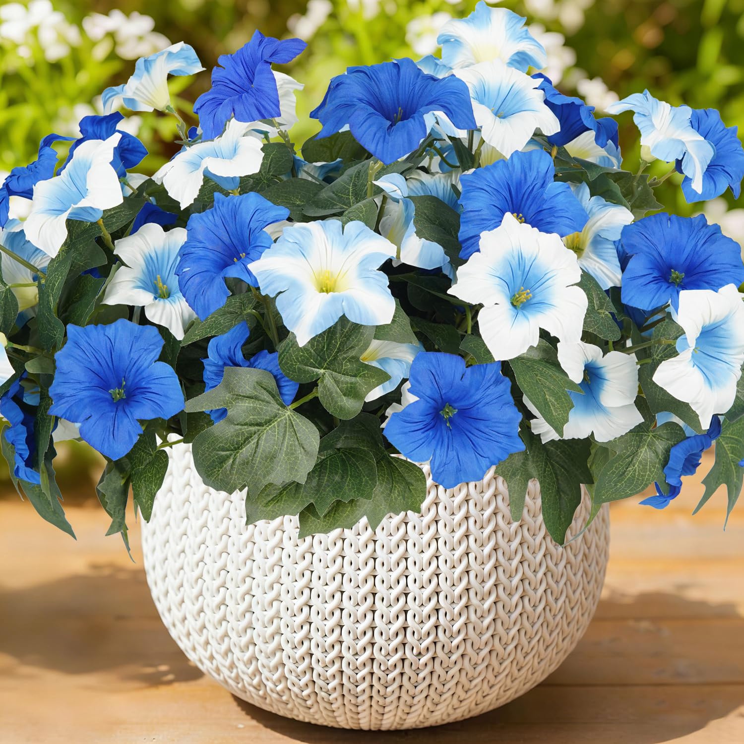 SIECCY Faux Petunias