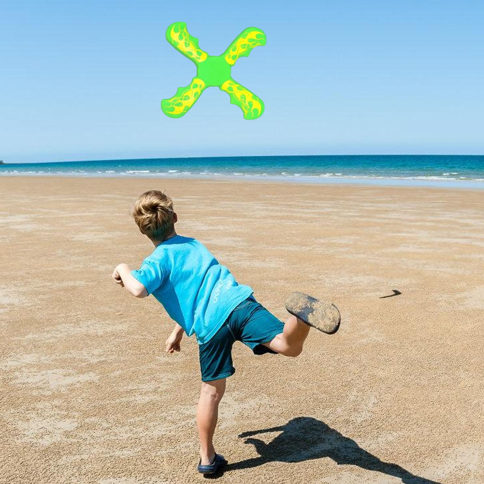 Rebellious Giocattoli per bambini all'aperto Boomerang giocattoli genitori bambino gioco interattivo all'aperto vacanze sport stress sollievo giocattolo regalo di festa per bambini morbidi boomerang
