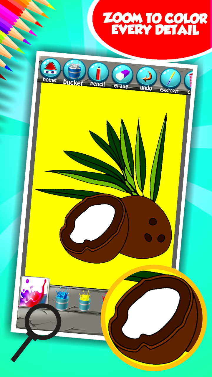 Fruit Coloring for Android